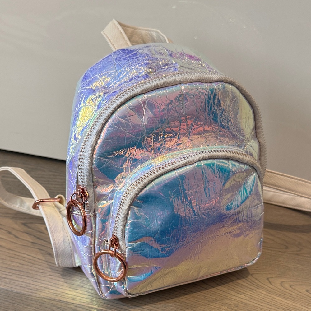 Holographic Mini Backpack!